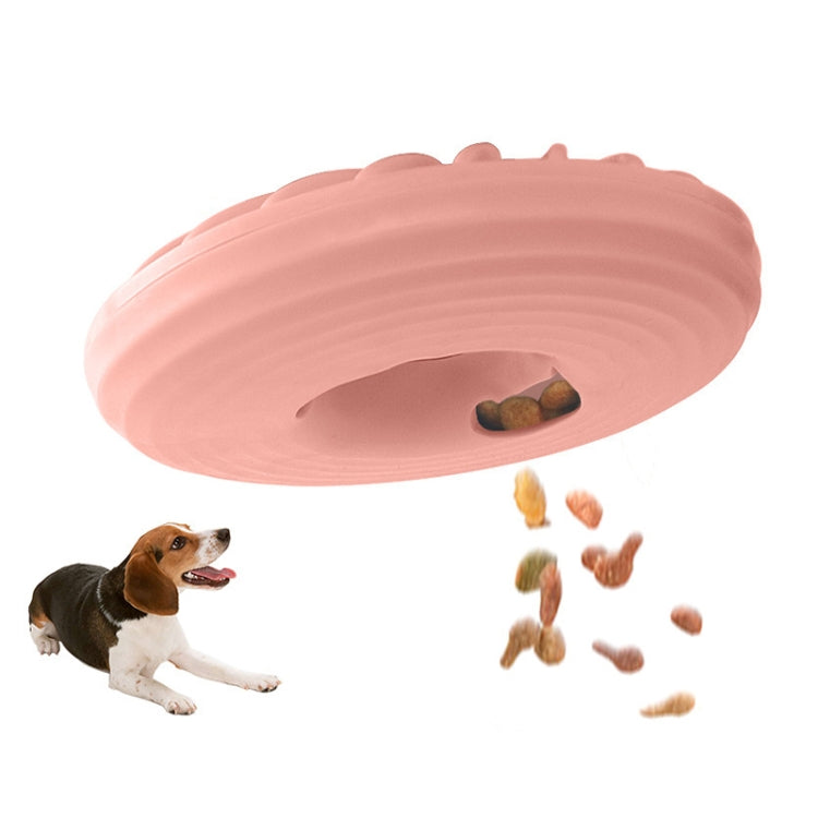 Pet Fun Missing Food Toys Juguete interactivo para perros Molar resistente a mordeduras, Round Shape Blue, Round Shape Pink, Round Shape Green
