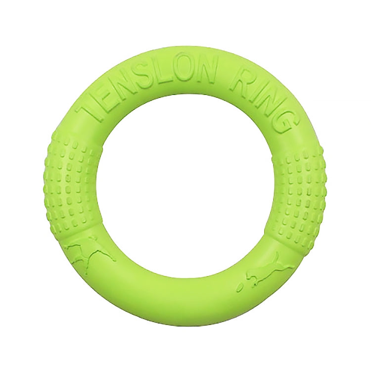 Juguetes para perros Mascotas Anillo de tensión Juguetes de limpieza de dientes, Green Small, Green Large, Orange Small, Orange Large