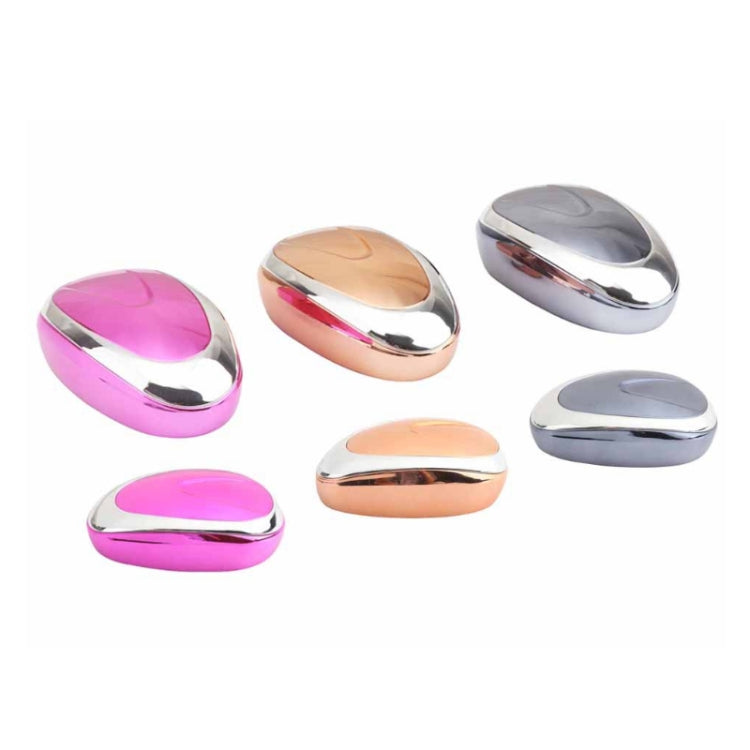 Lady Manual Epilator Crystal Dispositivo de depilación de vidrio exfoliante suave, Roja de rosa, Azul oscuro, Oro de rosa