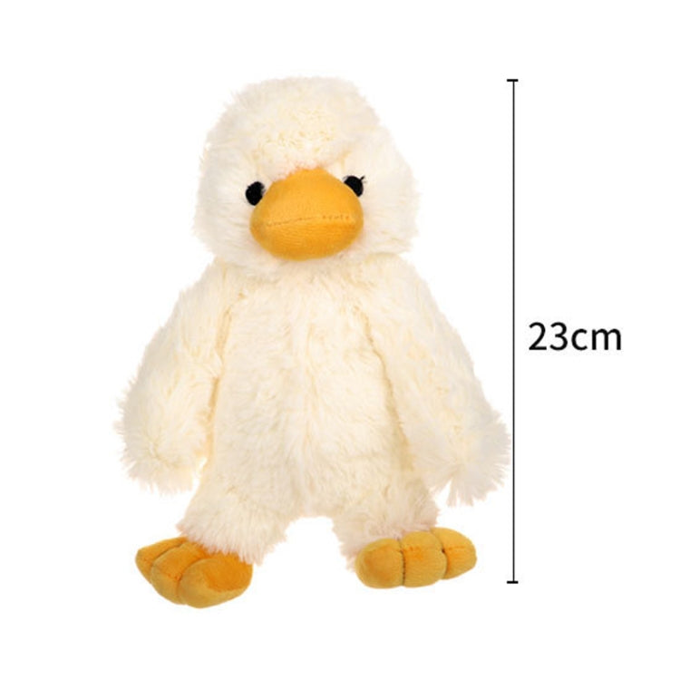 Juguete para morder para perros Hoopet, juguete con sonido de patito de peluche para mascotas, Small