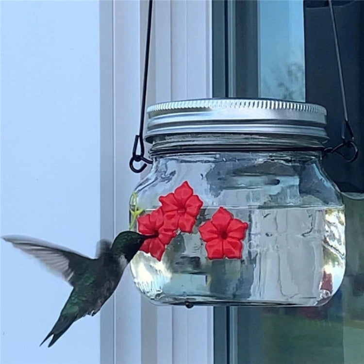 Comedero colgante para pájaros Comedero para colibríes al aire libre, Jar, Bulb