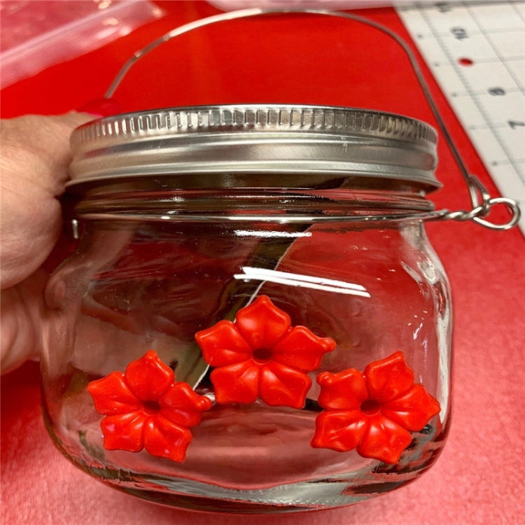 Comedero colgante para pájaros Comedero para colibríes al aire libre, Jar, Bulb