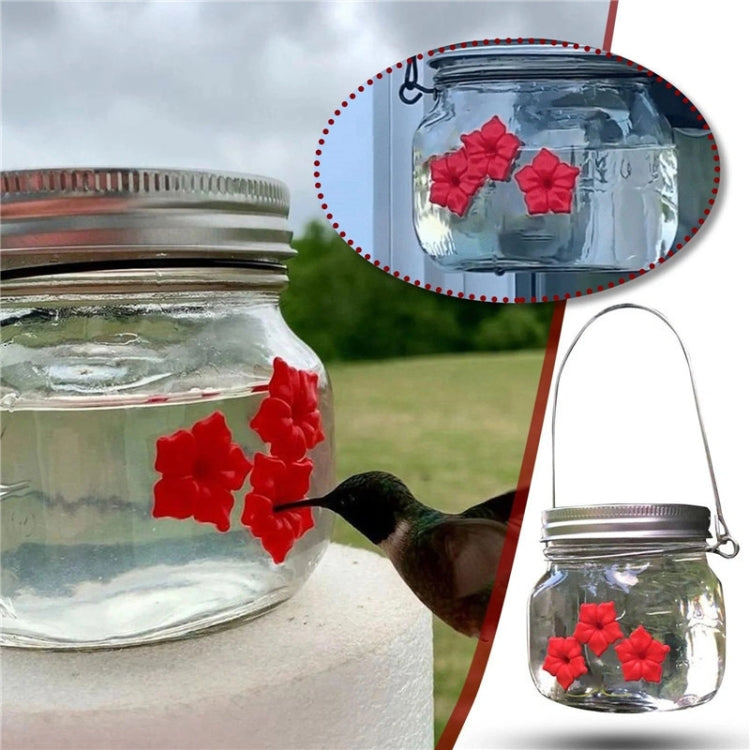 Comedero colgante para pájaros Comedero para colibríes al aire libre, Jar, Bulb