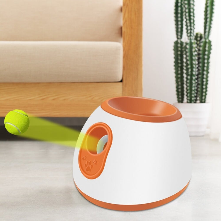 CWFQQ-1 Lanzador de pelotas de tenis Perros Juguetes interactivos, Adaptador:, US Plug, EU Plug