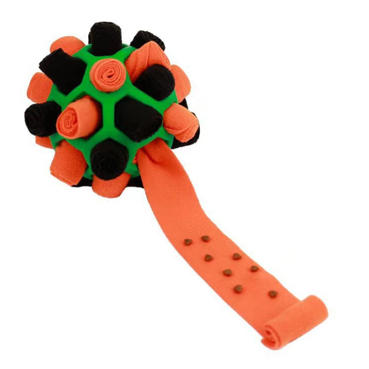 DM202206 Pet Sniffing Ball Perro Oculto Comida Bola de goma Oler Juguetes educativos