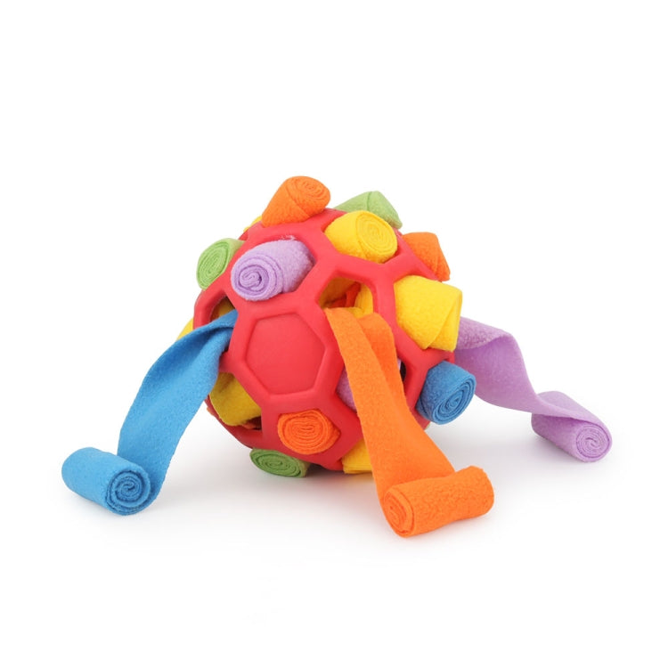 DM202206 Pet Sniffing Ball Perro Oculto Comida Bola de goma Oler Juguetes educativos