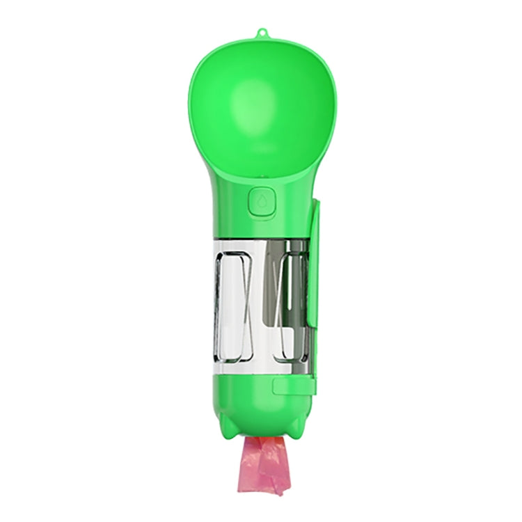 3 en 1 fuente de agua para perros al aire libre a prueba de fugas botella de bebida portátil para mascotas, 300ml, 300ml+Food Box, 500ml, 500ml+Food Box