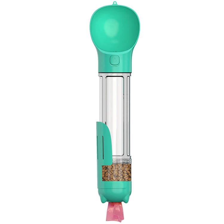 3 en 1 fuente de agua para perros al aire libre a prueba de fugas botella de bebida portátil para mascotas, 300ml, 300ml+Food Box, 500ml, 500ml+Food Box