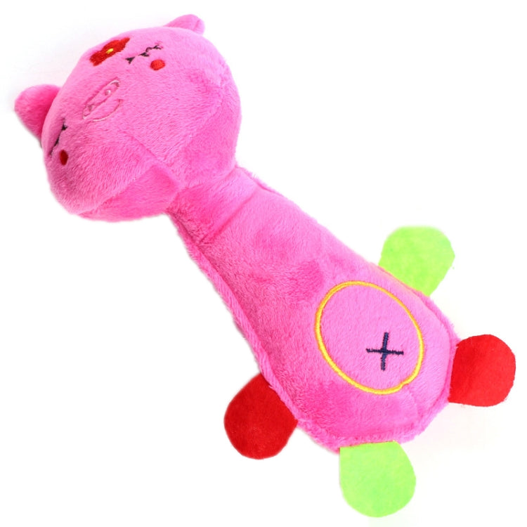 3 piezas de juguetes para perros, juguetes de peluche con sonido, resistentes a las mordeduras, suministros para perros para la dentición, Monkey, Pig, Deer