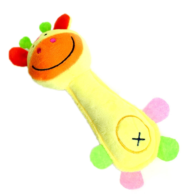 3 piezas de juguetes para perros, juguetes de peluche con sonido, resistentes a las mordeduras, suministros para perros para la dentición, Monkey, Pig, Deer