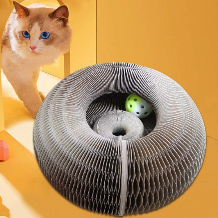 LM1012 Tablero rascador para gatos con órgano, juguetes para gatos con campana, Organ Shape