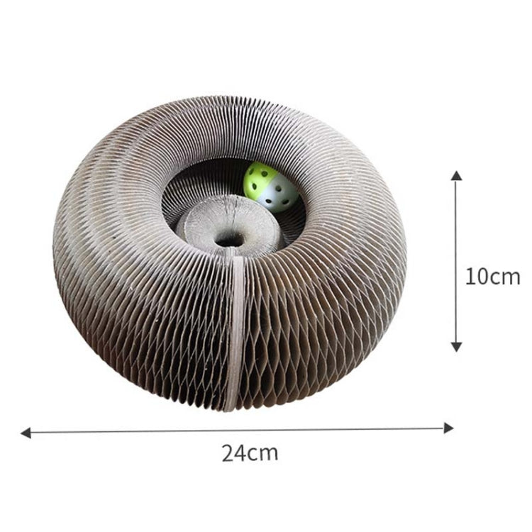 LM1012 Tablero rascador para gatos con órgano, juguetes para gatos con campana, Organ Shape