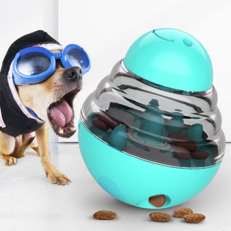 056DT Rompecabezas Entrenamiento Pet Food Fugas Juguete Tumble Ball Perro Juguete, Tumbler Ball(Lake Blue), Tumbler Ball(Green)