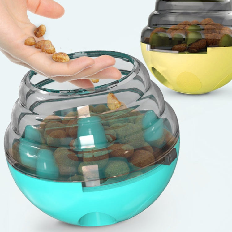 056DT Rompecabezas Entrenamiento Pet Food Fugas Juguete Tumble Ball Perro Juguete, Tumbler Ball(Lake Blue), Tumbler Ball(Green)