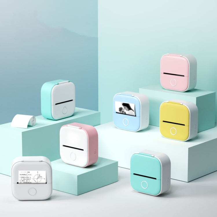 Phomemo T02 Error estándar Mini bolsillo pequeño portátil Bluetooth teléfono foto etiqueta impresora térmica, Standard