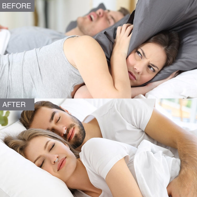Dispositivo magnético antironquidos para dejar de roncar, Clip para la nariz, ayuda para dormir, protector de Apnea, 1pc