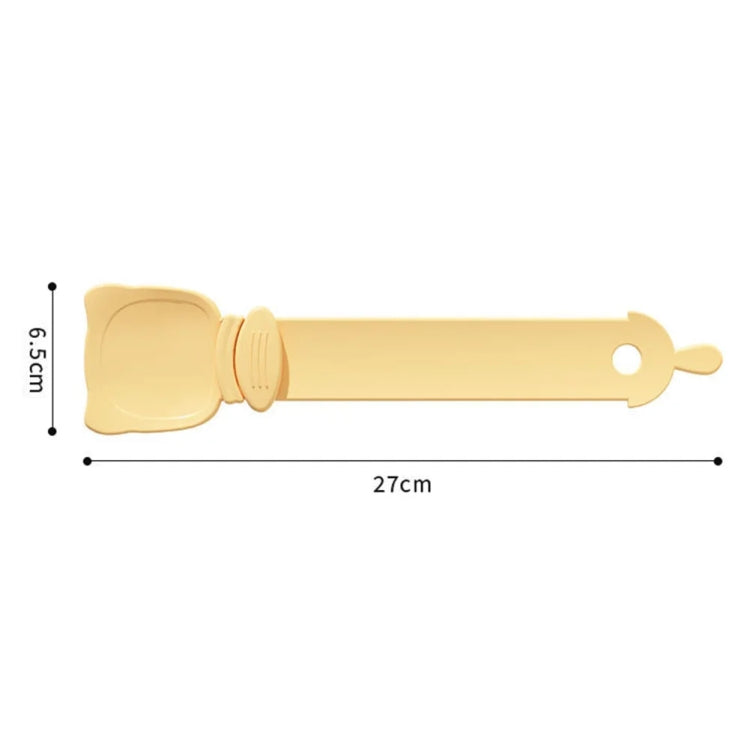 Alimentador para gatos, exprimidor de tiras para gatos, merienda para mascotas, cuchara de alimentación de carne picada, Naranja, Verde, Beige