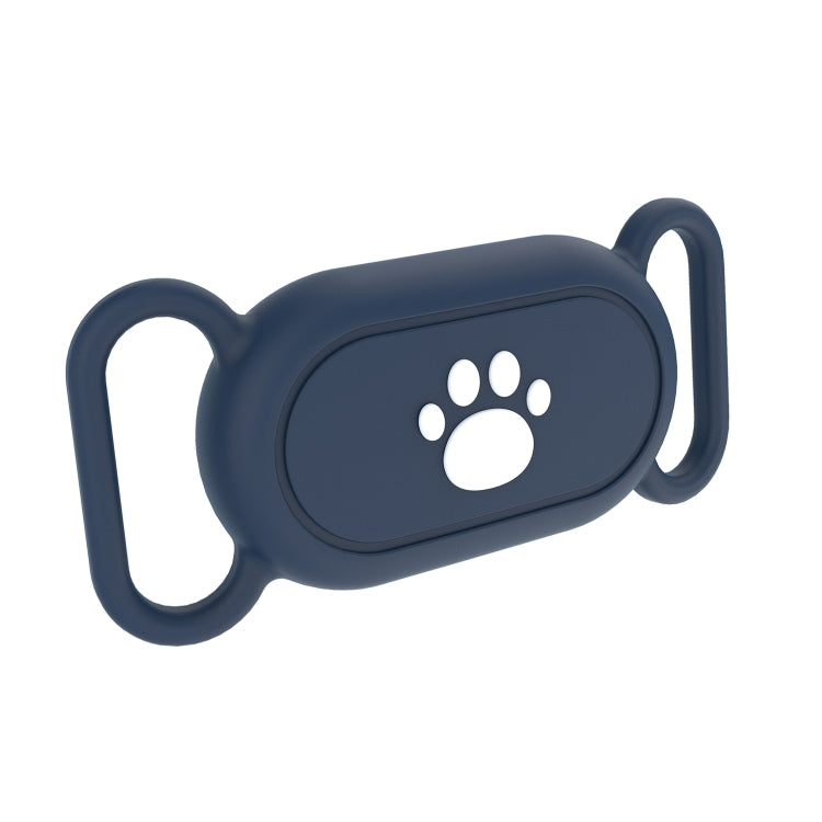 Para Samsung Galaxy SmartTag 2 Pet Life Funda protectora de silicona impermeable, Black Cat Claw, Black Bone, Pink Cat Claw, Pink Bone, Deep Blue Cat Claw, Deep Blue Bone