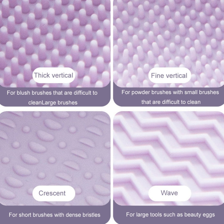 Herramienta de limpieza de huevos cosméticos de silicona estante de secado de almacenamiento de cuenco de limpieza de brochas de maquillaje
