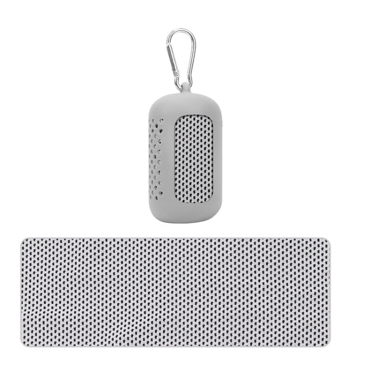 Juego de toallas deportivas, toalla portátil de secado rápido con sensación de frío y bolsa de almacenamiento con funda de silicona, 30x80cm, 30x90cm