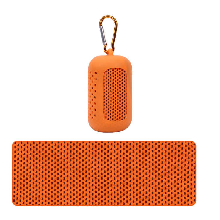Juego de toallas deportivas, toalla portátil de secado rápido con sensación de frío y bolsa de almacenamiento con funda de silicona, 30x80cm, 30x90cm