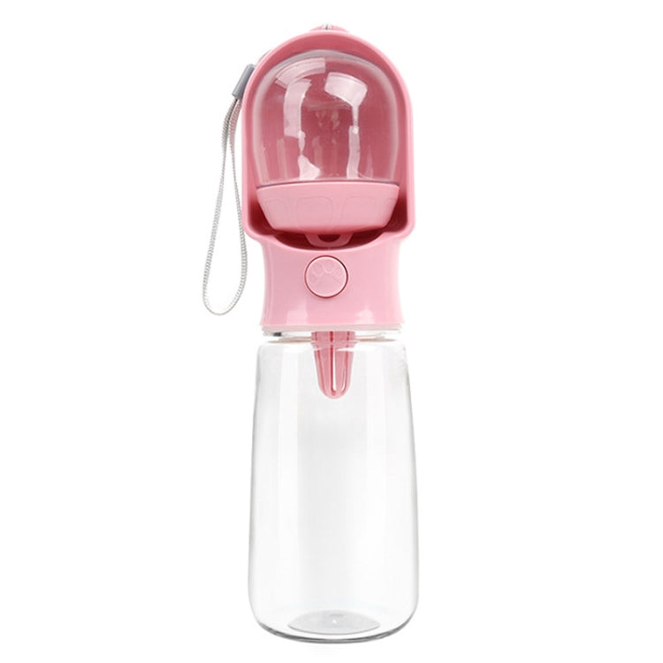 2 en 1 comedero para mascotas, botella de agua potable para perros, taza de agua portátil para pasear al aire libre, 500ml+180ml, 320ml+180ml