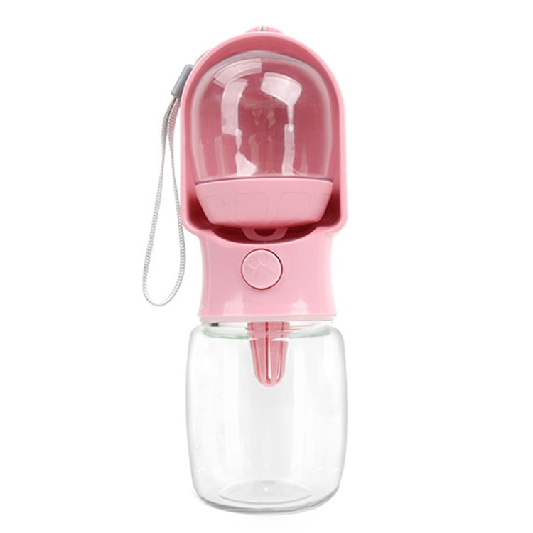 2 en 1 comedero para mascotas, botella de agua potable para perros, taza de agua portátil para pasear al aire libre, 500ml+180ml, 320ml+180ml