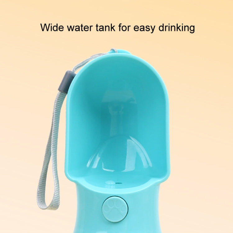 2 en 1 comedero para mascotas, botella de agua potable para perros, taza de agua portátil para pasear al aire libre, 500ml+180ml, 320ml+180ml