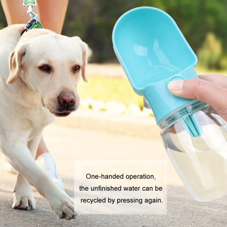 2 en 1 comedero para mascotas, botella de agua potable para perros, taza de agua portátil para pasear al aire libre, 500ml+180ml, 320ml+180ml