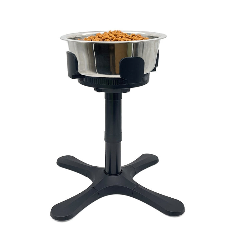 Soporte elevador ajustable para comederos de perros medianos y grandes, Bracket 1pc, Bracket 2pcs, Bracket + Stainless Steel Bowl, Bracket + Blue Stainless Steel Bowl