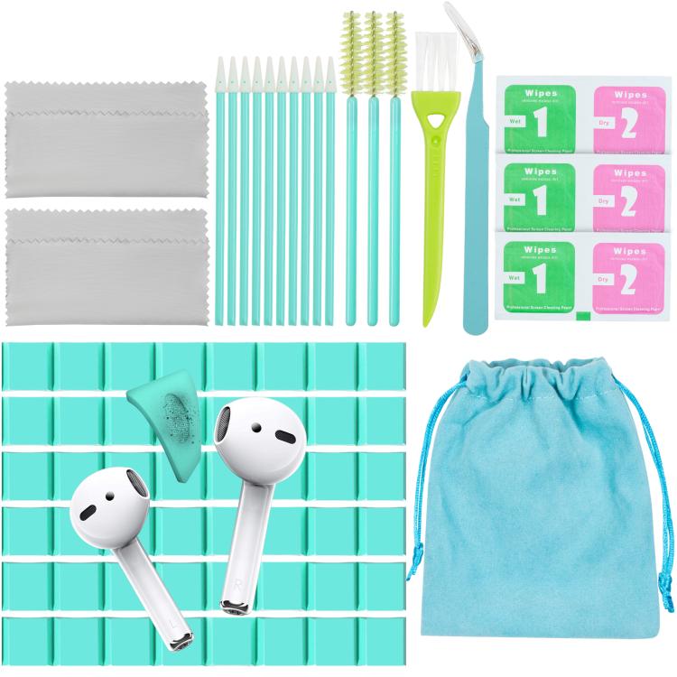 Kit de limpieza de auriculares AhaStyle PT178, herramientas de limpieza para teclados y tabletas.