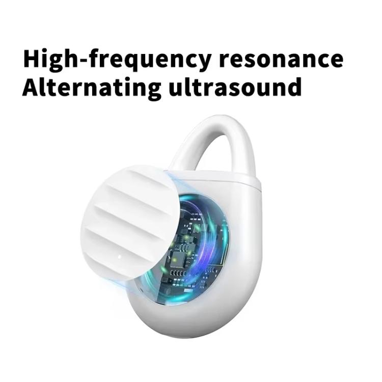 Repelente ultrasónico de aves recargable con 3 modos (34 Hz-70 kHz) para exteriores, ideal para jardín o balcón.