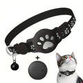 Collar rastreador para gatos con localizador GPS S10, Compatible with Apple Find My, Compatible with Google Find My, Dual System for iOS & Android