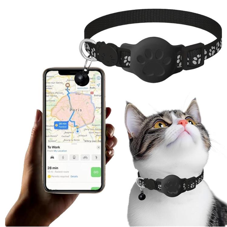 Collar rastreador para gatos con localizador GPS S10, Compatible with Apple Find My, Compatible with Google Find My, Dual System for iOS & Android