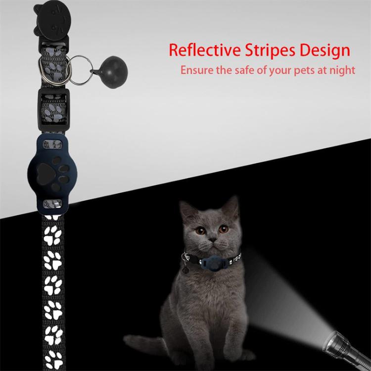 Collar rastreador para gatos con localizador GPS S10, Compatible with Apple Find My, Compatible with Google Find My, Dual System for iOS & Android