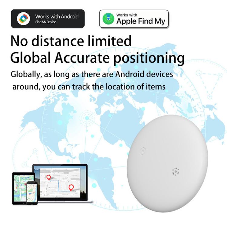 Collar rastreador para gatos con localizador GPS S10, Compatible with Apple Find My, Compatible with Google Find My, Dual System for iOS & Android
