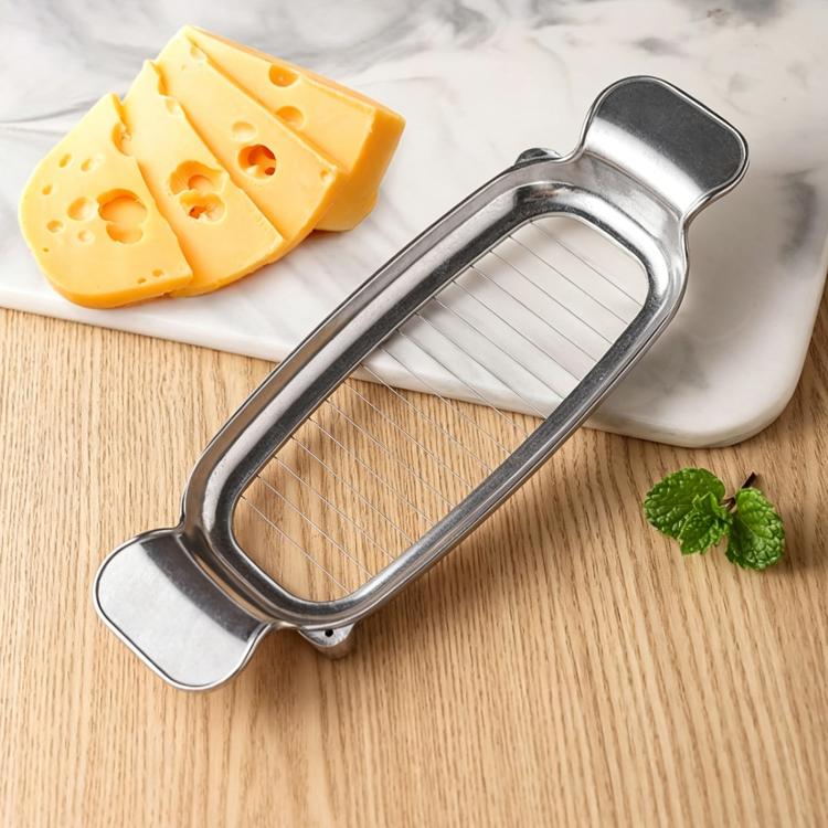 Cortador de queso y mantequilla/foie gras de aluminio fundido a presión y acero inoxidable LsCook, Non-stick, Polished, 430