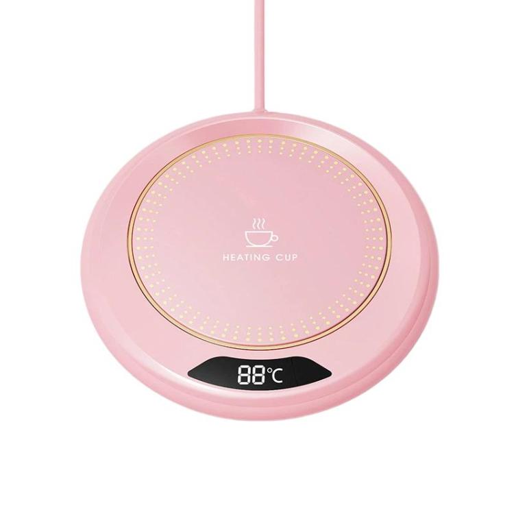 Posavasos inteligente con calefacción automática y conexión USB. Calentador de tazas.