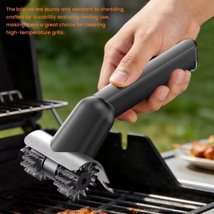 Cepillo eléctrico de alambre de acero inoxidable para limpiar parrillas, herramienta de limpieza con cerdas duras., Standard, Water Spray