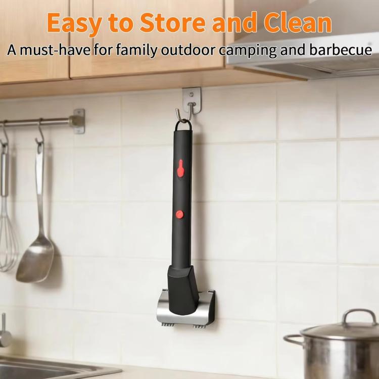 Cepillo eléctrico de alambre de acero inoxidable para limpiar parrillas, herramienta de limpieza con cerdas duras., Standard, Water Spray