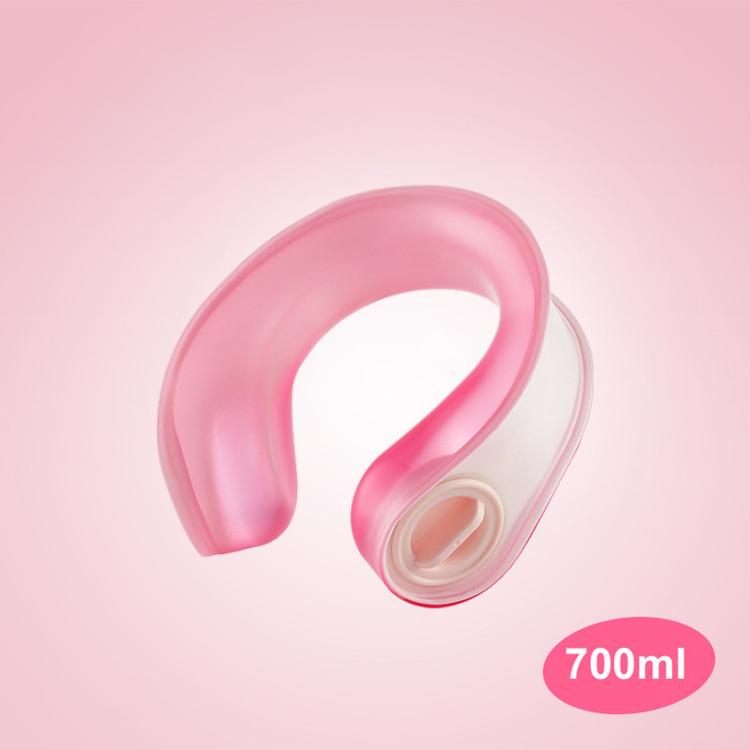 Envoltura refrescante para el cuello reutilizable de PVC suave, bolsa de hielo para el cuello recargable, collar frío manos libres para alivio instantáneo