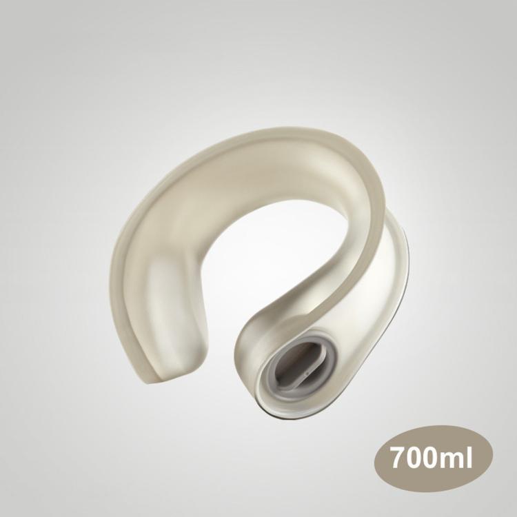 Envoltura refrescante para el cuello reutilizable de PVC suave, bolsa de hielo para el cuello recargable, collar frío manos libres para alivio instantáneo