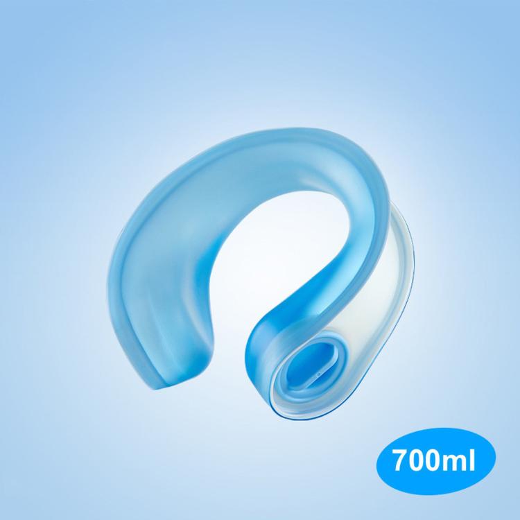 Envoltura refrescante para el cuello reutilizable de PVC suave, bolsa de hielo para el cuello recargable, collar frío manos libres para alivio instantáneo
