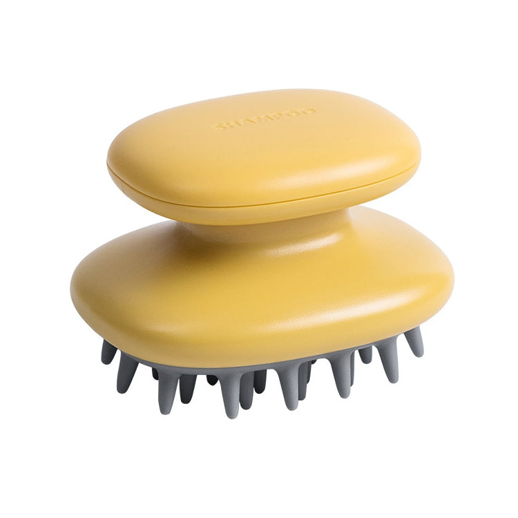 Peine de champú para el hogar, peine de masaje de silicona, cepillo de pelo portátil para la caspa