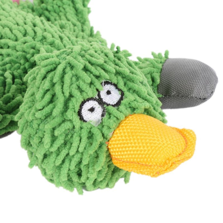 B14302 Lindo juguete para perro de peluche Papa Duck con cuerda