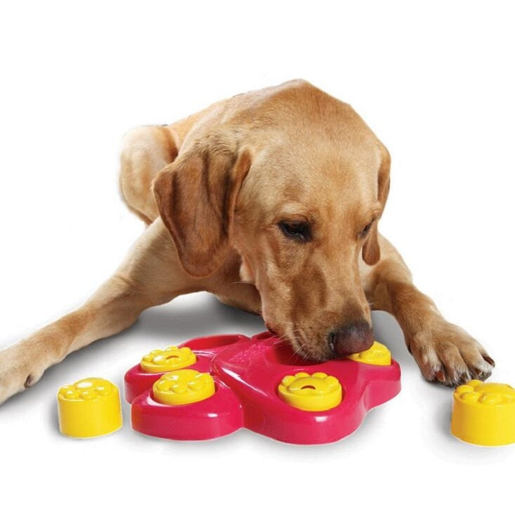 Pet Choke Slow Food Bowl diversión tesoro caza juguetes educativos para mascotas, Pet Educational Toys