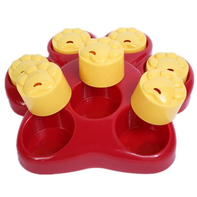 Pet Choke Slow Food Bowl diversión tesoro caza juguetes educativos para mascotas, Pet Educational Toys